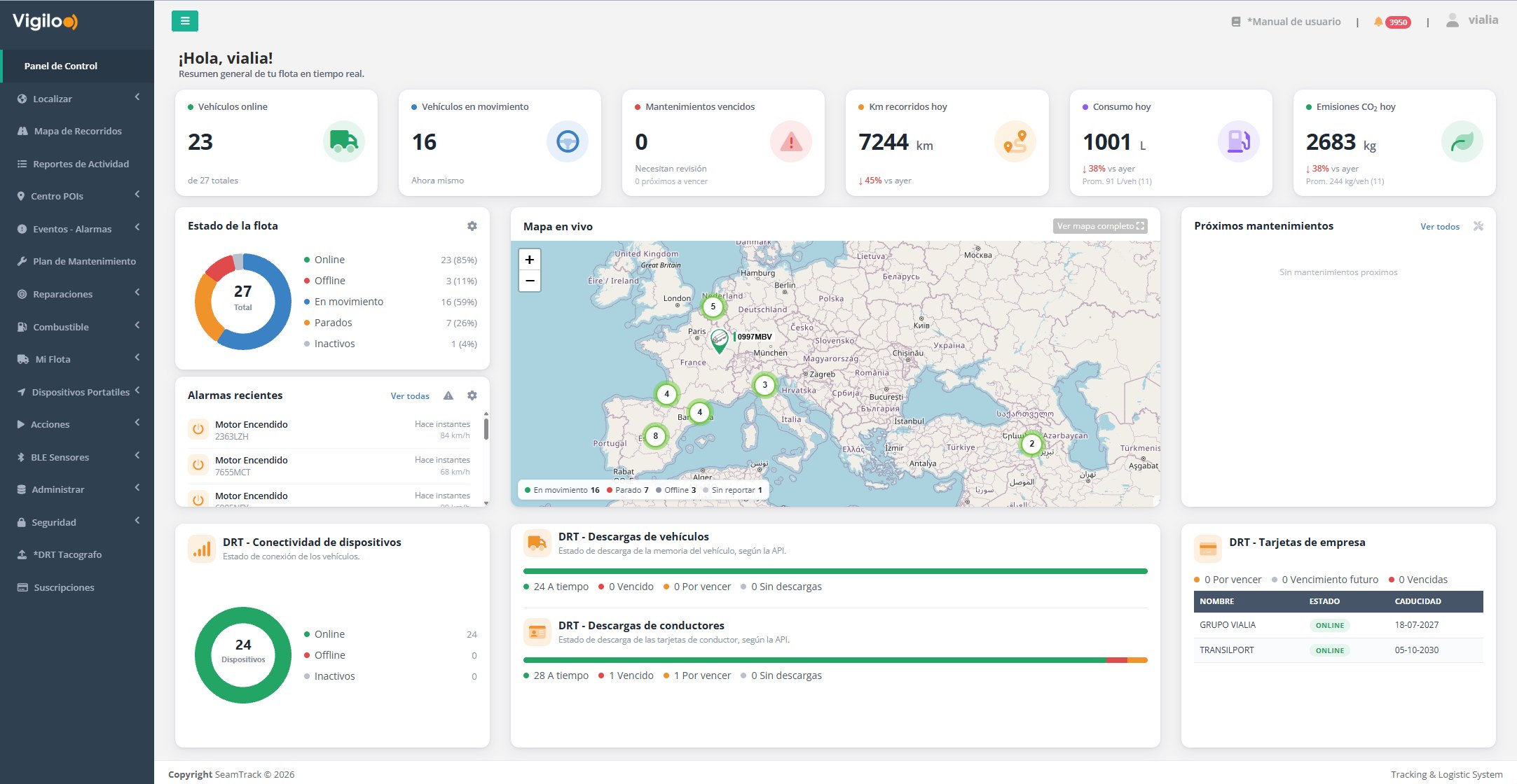 Maintenance without oversights